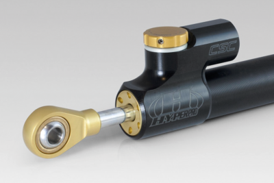 HyperPro Steering Damper Black 160mm (ES)