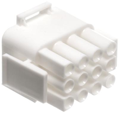 AMP Mate-N-Lock 12-Wire Plug Conn w/Wire (ES)