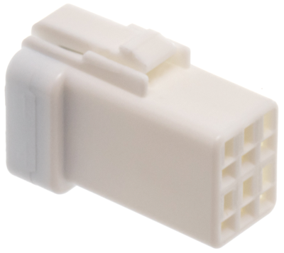 JST 6-Position socket housing w/seal