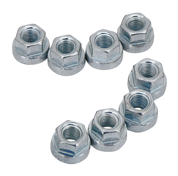 8pck James 5/16-24 hex flange nut (ES)