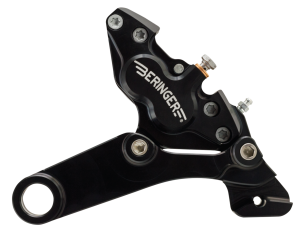 4-Piston Rearbrake FLH/T08-up Black (ES)