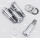 Shock mounting kit chrome F*ST84-17 (ES)