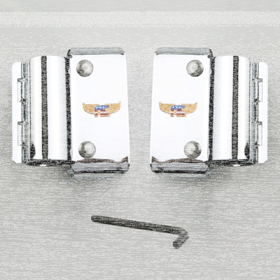 Hardware kit complete Chrome 39mm forks (ES)