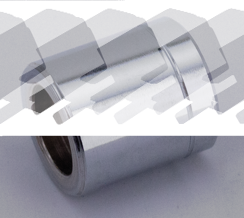Axle spacer chrome plated #40915-94 (ES)