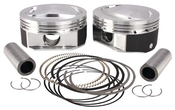 S&S 110CVO Hi-Comp piston kit 4.000" std (ES)
