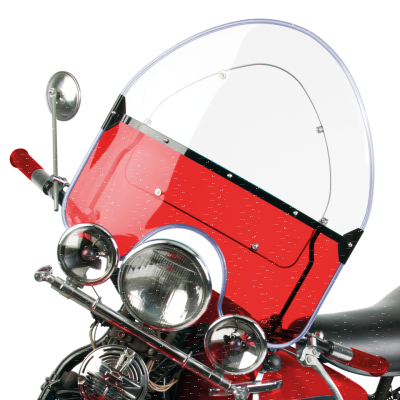 NC Vintage Beaded Shield Red BT36-48 (ES)