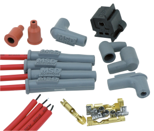 MSD Super Conduct plug wires (nitro) Red (ES)