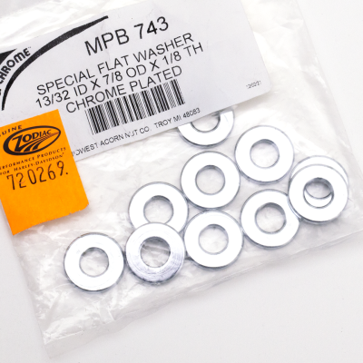 10pck Washers 13/32 x 7/8 x 1/8 (ES)