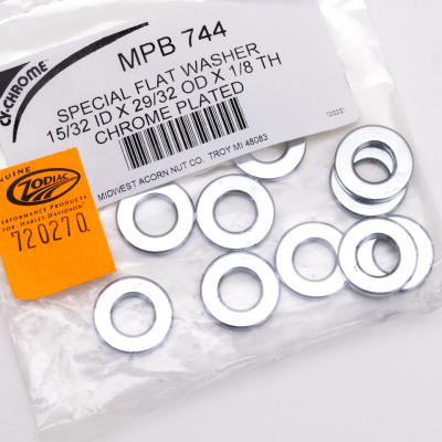 10pck Washers 15/32 x 29/32 x 1/8 (ES)