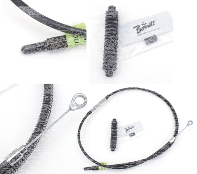 Clutch cable black BT87 L=55" (ES)