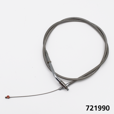 Throttle cable braided XL96 LN=40" 135¬