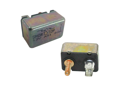 Dual output circuit breaker assy 40 Amp. (ES)