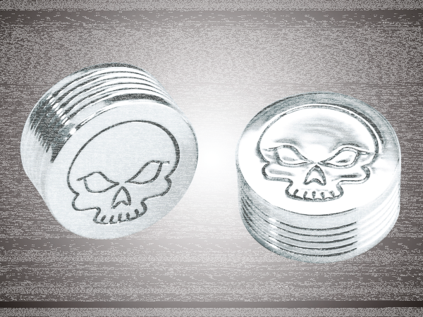 Allen Bolt cap 3/8" Maltese cross design (ES)