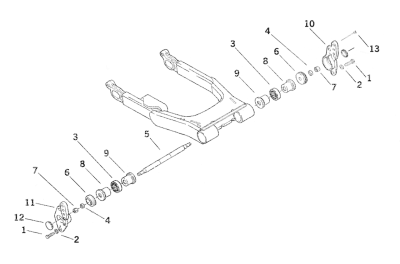 GHDP PIVOT SHAFT (ES)