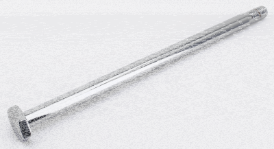 PIVOT SHAFT, SWINGARM CHROME (ES)