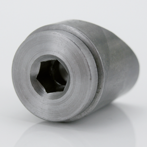 Thundermax angled 18mm weld bung+cap (ES)