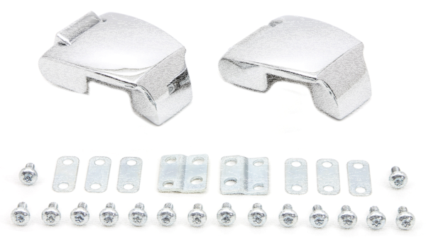 Tour-Pak DeLuxe Chrome Hinge Kit FL87-13 (ES)