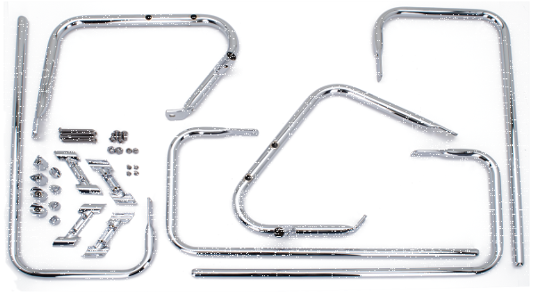 Saddlebag Chrome Guard Kit FLH/T97-08 (ES)