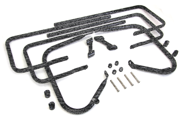 Saddlebag Black Guard Kit FLH/T09-13 (ES)