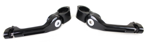 Adj. Peg mounts Angled 5" Long Black (ES)