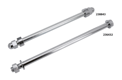 Wheel Axle 25mm L=435 mm incl. spacer