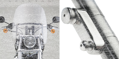 Spartan 19" kit FXST w/41mm forks (ES)