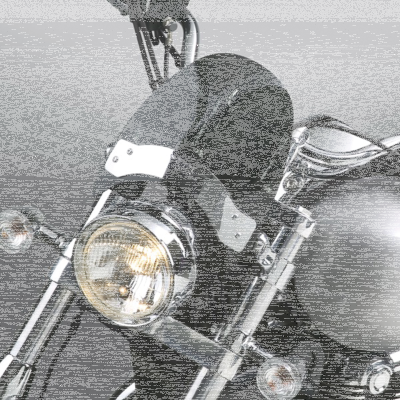 NC Flyscreen Dark w/chrome HW 52-56mm (ES)