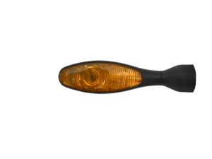 Kmann Micro Turnsignal, Black, Each