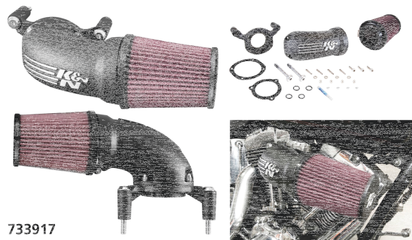 K&N Deluxe AirCharger Black TC08-17 TBW (ES)