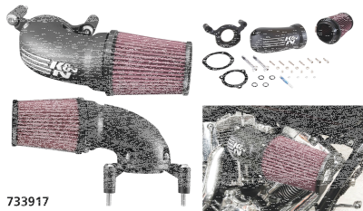 K&N Deluxe AirCharger Black TC08-17 TBW (ES)