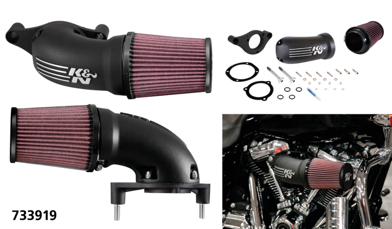 K&N Deluxe AirCharger Black ME17-up (ES)