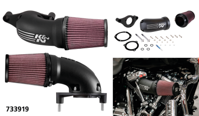K&N Deluxe AirCharger Black ME17-up (ES)