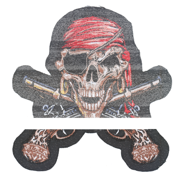 Pirate Skull patch (ES)