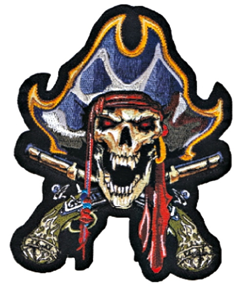PIRATE CAPTAIN 6,5" X 5" (ES)