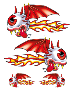 DEVIL EYES 6"X8" (ES)