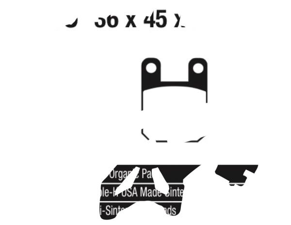 EBC-HH brake pads PM & GMA (ES)