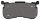 EBC-HH Trike 14-18 RR brake pads (ES)