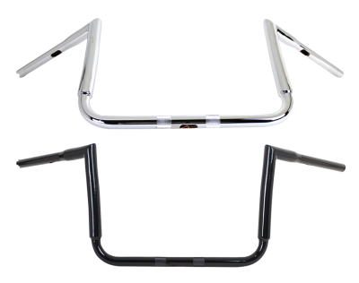 12" ChiZeled Bat Wing Bar 1.25" Chr TBW