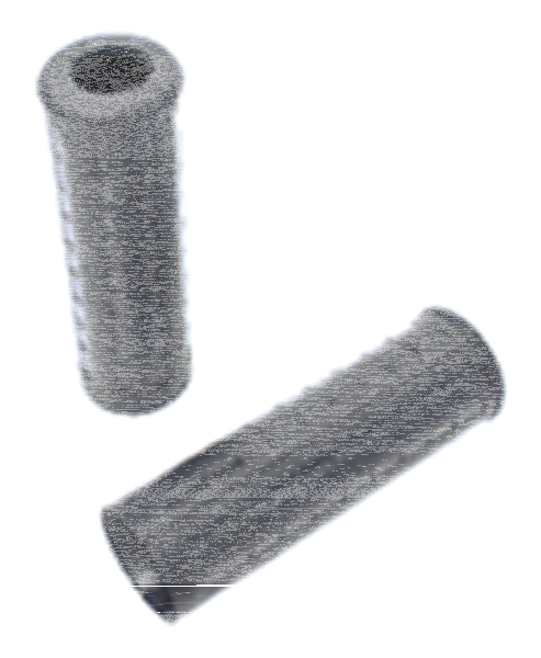 Replica Waffle Grip Set Black HD74-15 (ES)