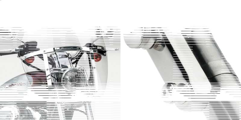 Switchblade Chopped Clear kit 39mm forks (ES)