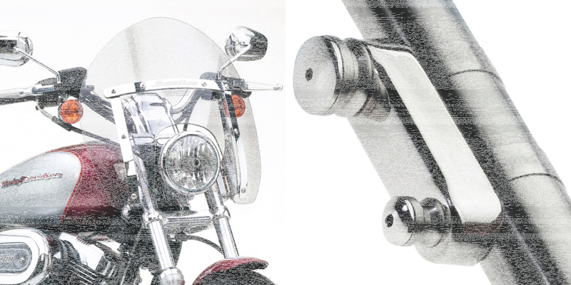 Switchblade Shorty Clear kit 39mm forks (ES)