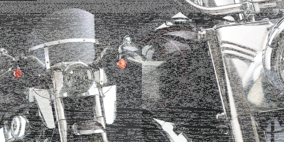 Switchblade Chopped Clear kit 41mm forks (ES)