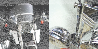 Switchblade Chopped Clear kit 41mm forks (ES)