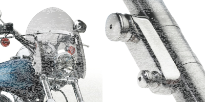 Switchblade Shorty Tinted kit FXDWG06-17 (ES)