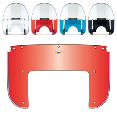 Beaded Heavy Duty bottom RED 5-bolt (ES)