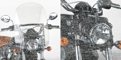 Switchblade Spartan Indian Scout black (ES)