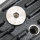Factory ribbed primary cover XL04-05 Blk (ES)