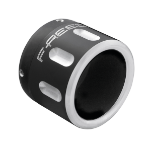 Eagle 4" End cap Black sculpted cut (ES)