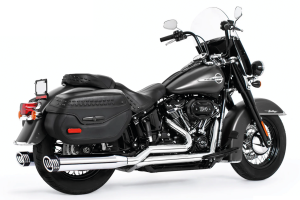 4" RACING TRUE-DUALS ST18-up Ch/Bk