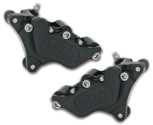 Billet 4 calipers 11.5" dual 84-99Blck (ES)